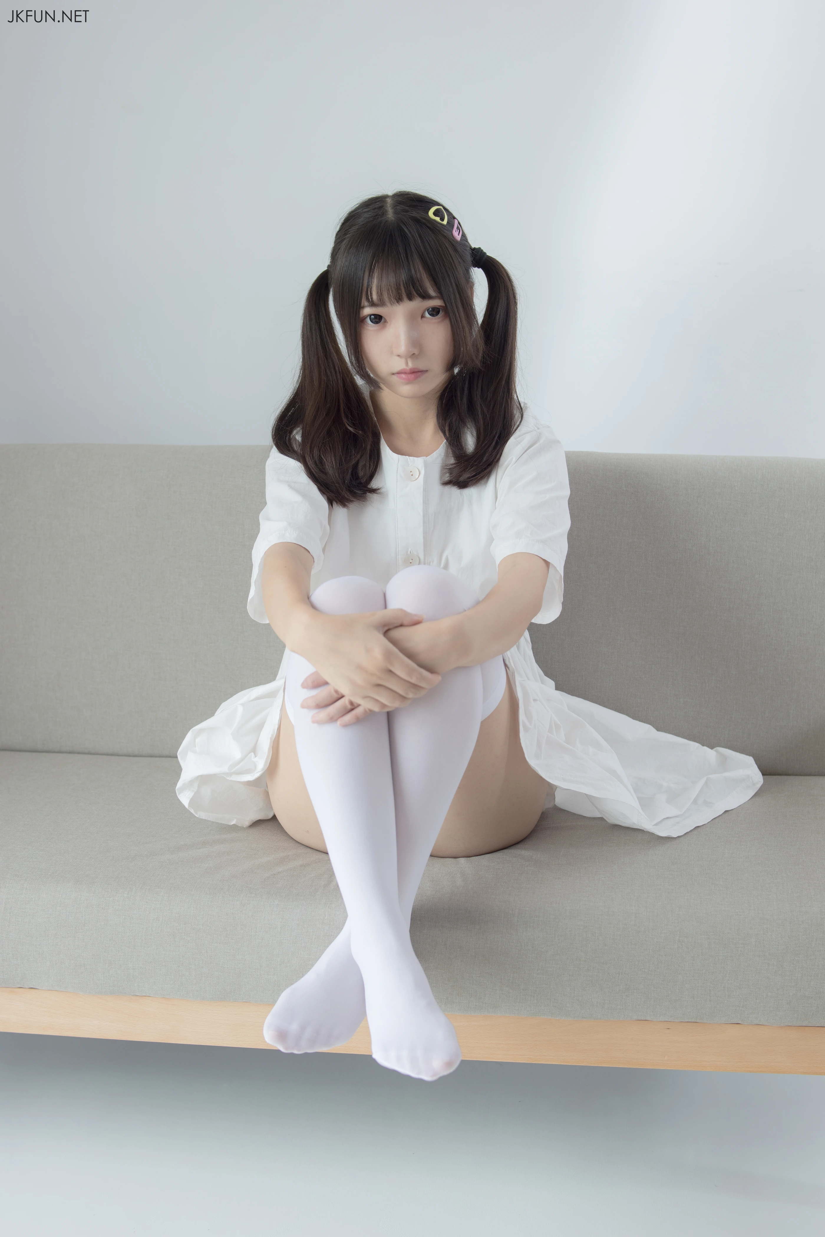 森萝财团 [JKFUN-014] 默陌 白衣飘飘的年代 [91P 1V]插图9